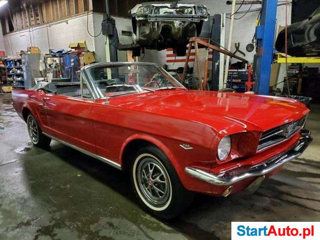 Ford Mustang 4,7l benz. V8 automat 200KM 1965 Klasyk