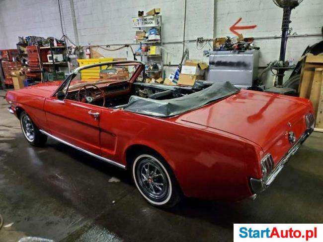 Ford Mustang 4,7l benz. V8 automat 200KM 1965 Klasyk