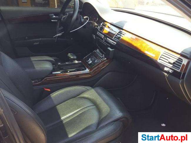 Audi A8 L Quattro 4.0 BENZ. V8 420 KM automat 8 bieg. 2012