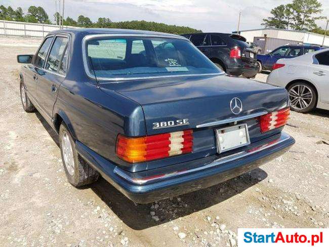 Klasyk Mercedes-Benz 380 SE 3.8 benz. 204 KM W126 1984