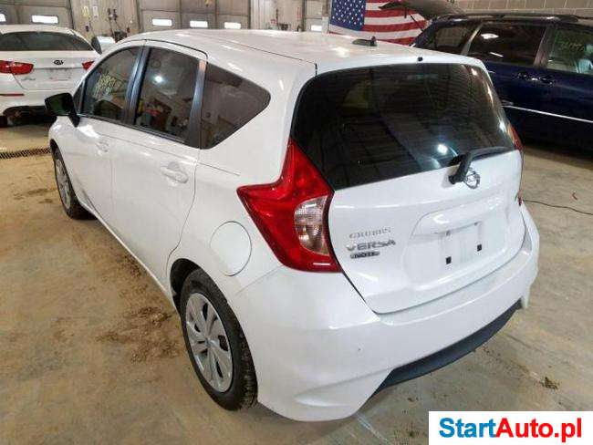 Nissan Versa Note S 1.6 benz. 109 KM automat 2017