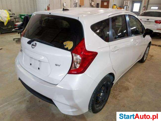 Nissan Versa Note S 1.6 benz. 109 KM automat 2017