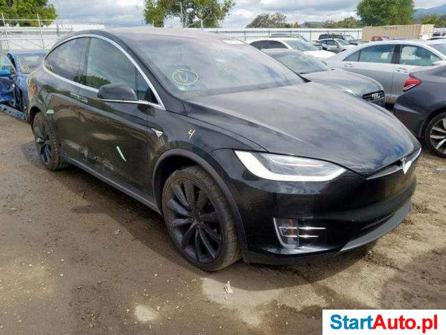 TESLA Model X 75d automat. bateria 75 kWh, 18kWh/100 km, 381km 2018