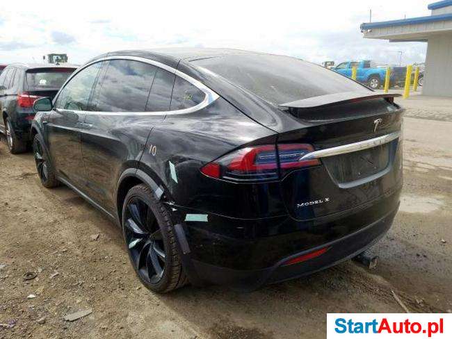 TESLA Model X 75d automat. bateria 75 kWh, 18kWh/100 km, 381km 2018