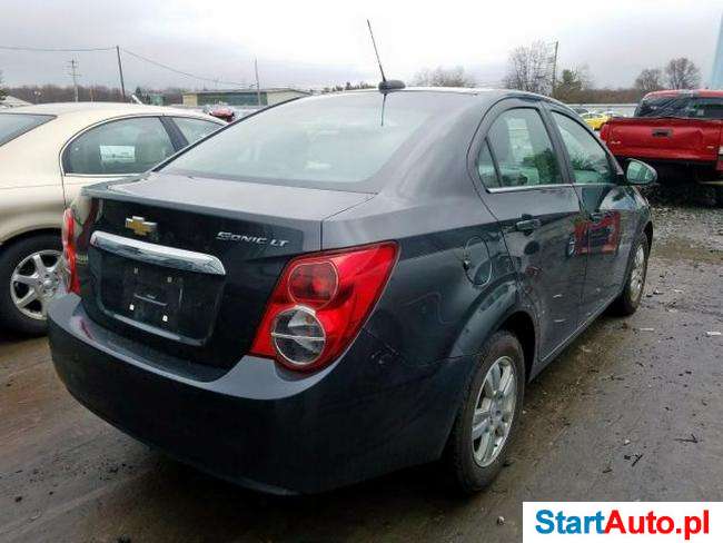 Chevrolet Sonic LT 1.8 benz. 138KM 6-bieg. automat 2014