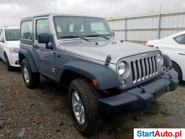 Jeep Wrangler Sport 3.6 285 KM automat 2018
