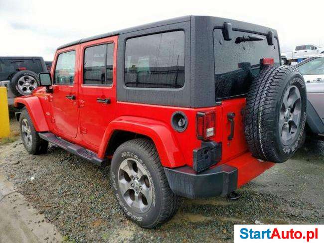 Jeep Wrangler Unlimited SAHARA 3.6 285 KM automat 2018