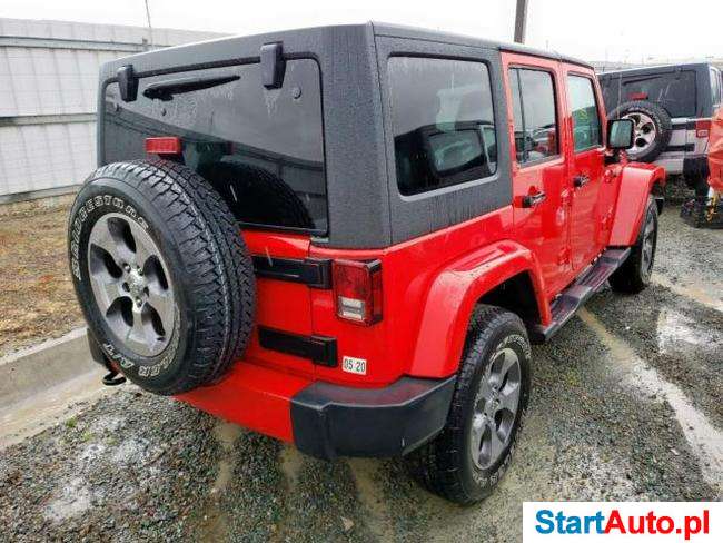 Jeep Wrangler Unlimited SAHARA 3.6 285 KM automat 2018