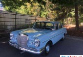 Klasyk Mercedes-Benz 220S 2.2 benz. 118 KM W111 1962