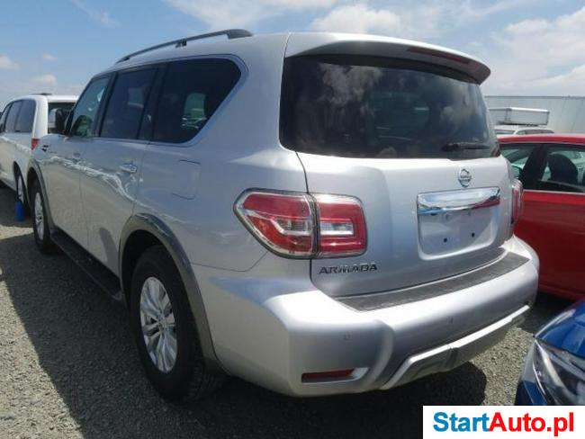 Nissan Armada SV 5.6 V8 benz. 400 KM 4×4 Automat 7-bieg. 11/2017