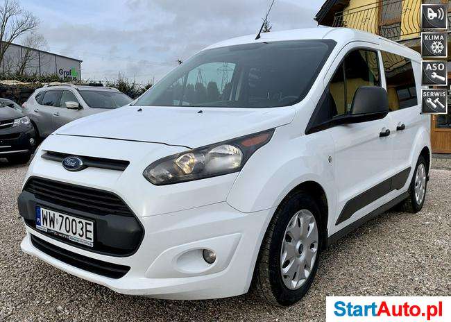 Ford Transit Connect Salon PL,2xdrzwi,5-osób,F.VAT,Gwarancja