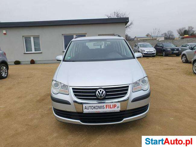 Volkswagen Touran 1.9 TDI 105 km 7 Dmio osób 10xAir BAG KLIMATRONIK Zadbany Ekonomiczny