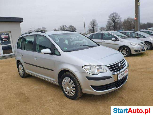 Volkswagen Touran 1.9 TDI 105 km 7 Dmio osób 10xAir BAG KLIMATRONIK Zadbany Ekonomiczny