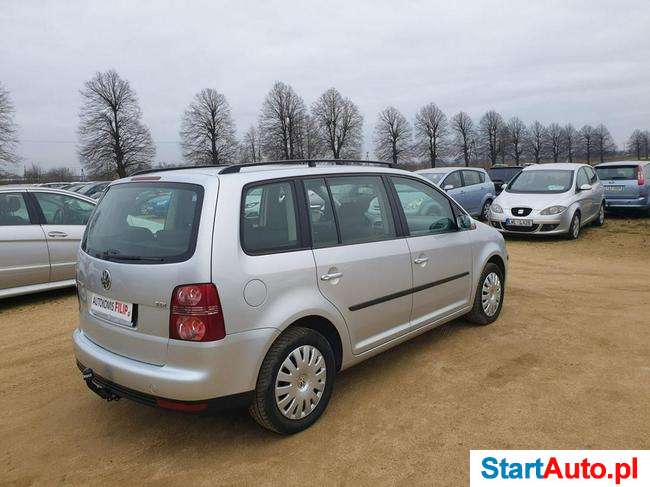 Volkswagen Touran 1.9 TDI 105 km 7 Dmio osób 10xAir BAG KLIMATRONIK Zadbany Ekonomiczny