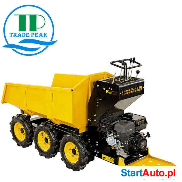 6 AWD NOWE WOZIDŁO BUDOWLANE TRANSPORTER TACZKA Spalinowa