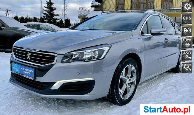 Peugeot 508 165KM,Allure,Navi,Serwis,Gwarancja