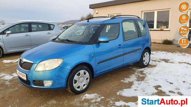 Škoda Roomster 1.6 MPI 105 KM KLIMATRONIK 8xAir Bag elektryka Webasto