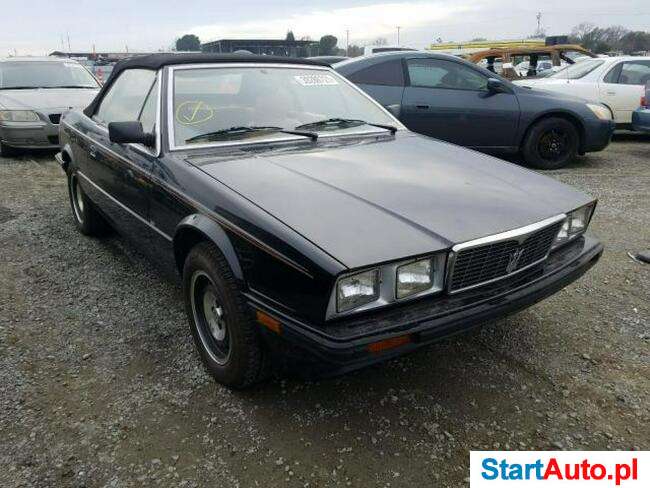 Maserati Spyder 2.5 BiTurbo V6 benz. 195 KM 1986