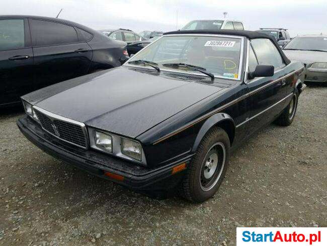 Maserati Spyder 2.5 BiTurbo V6 benz. 195 KM 1986