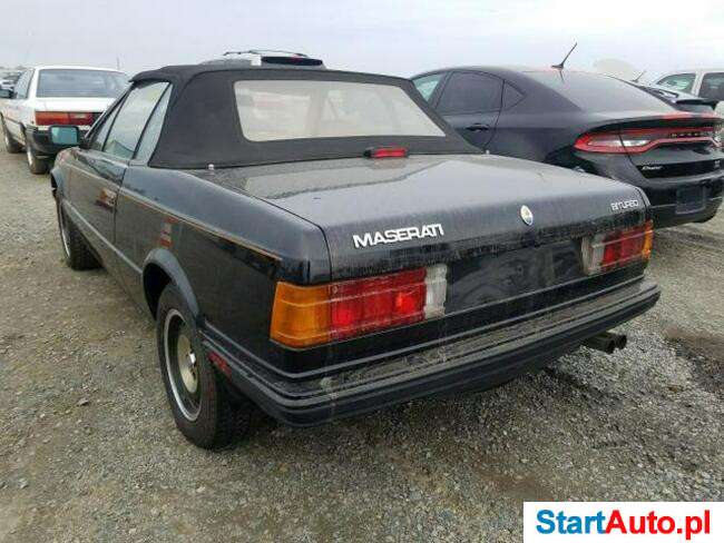 Maserati Spyder 2.5 BiTurbo V6 benz. 195 KM 1986