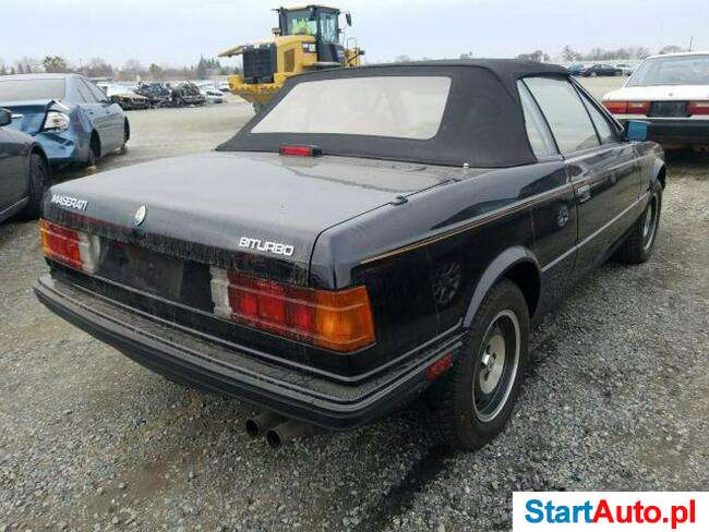 Maserati Spyder 2.5 BiTurbo V6 benz. 195 KM 1986