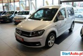 Volkswagena Caddy 2,0 / 5 os. / Tempomat / ALU / PDC / Salon PL / ASO