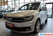 Volkswagena Caddy 2,0 / 5 os. / Tempomat / ALU / PDC / Salon PL / ASO