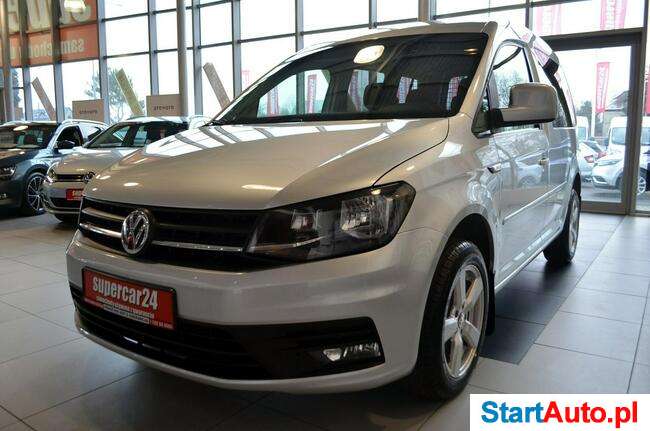 Volkswagena Caddy 2,0 / 5 os. / Tempomat / ALU / PDC / Salon PL / ASO
