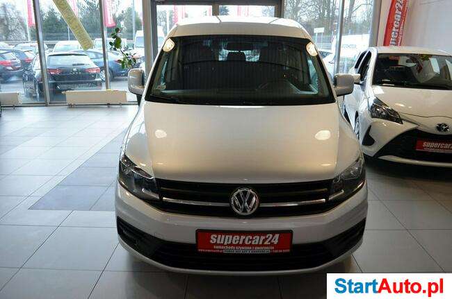 Volkswagena Caddy 2,0 / 5 os. / Tempomat / ALU / PDC / Salon PL / ASO
