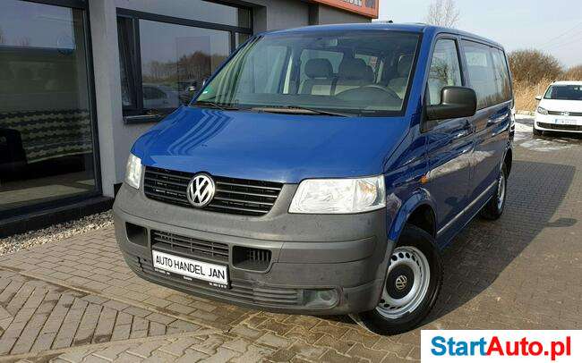 Volkswagen Transporter 1,9 TDI Klima Serwis Hak 9-osób !