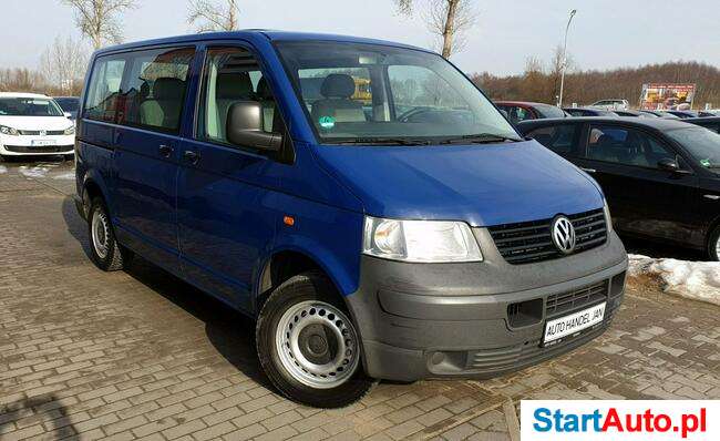 Volkswagen Transporter 1,9 TDI Klima Serwis Hak 9-osób !