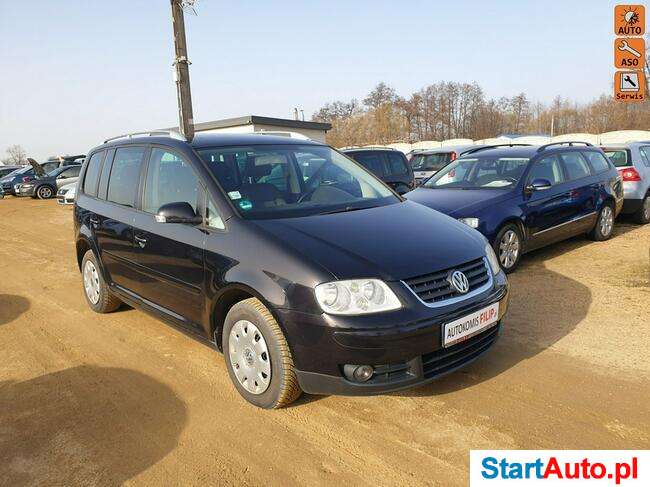 Volkswagen Touran 1.9 TDI 105 KM KLIMATRONIK, Alusy, Elektryka, Zadbany, Stan B. Dobry