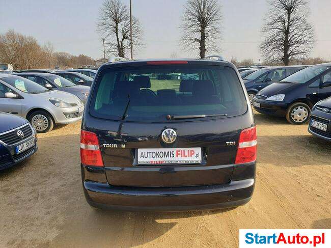 Volkswagen Touran 1.9 TDI 105 KM KLIMATRONIK, Alusy, Elektryka, Zadbany, Stan B. Dobry