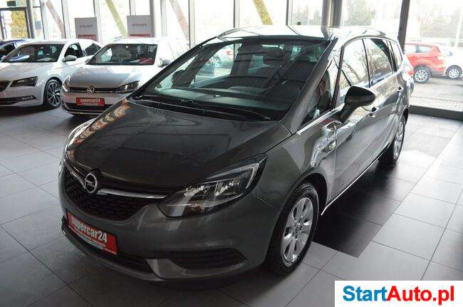 Opel Zafira / 136 KM / NAVI / KAMERA / Tempomat / LED / FL / DVD / ALU