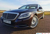 Mercedes S 350 S350BlueTec SalonPL Bezwypadkowy Pełna historia ASO Faktura VAT23%