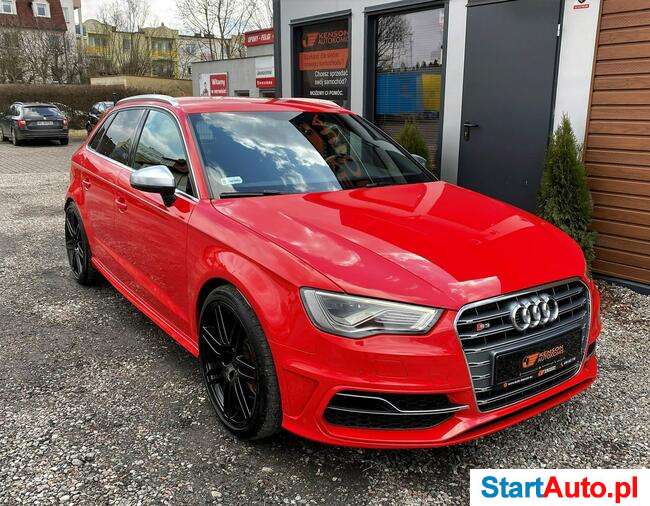 Audi S3 Polski salon, Bezwypadkowy, Alcantara, 2x Alufelgi + Opony L/Z