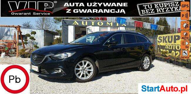 Mazda 6 Super Wyposażenie GWARANCJA. Skyactiv ,Mega stan! /Zamiana. Zarej.w PL