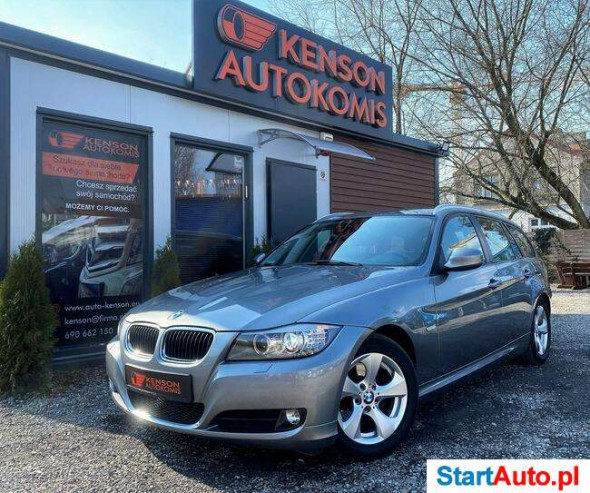 BMW 320 Nawigacja, Skórzana tapicerka, Czujniki cofania, 2x opony L/Z