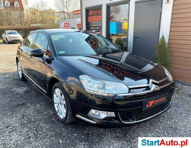 Citroen C5 Salon PL, Exclusive, Nawigacja, Skórzana tapicerka, Podgrzewane fotele
