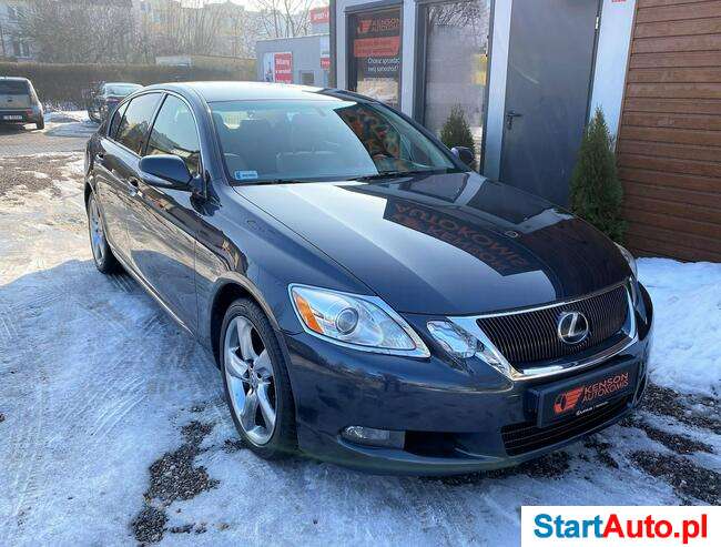 Lexus GS Skórzana tapicerka, Podgrzewane, wentylowane fotele, Nawigacja