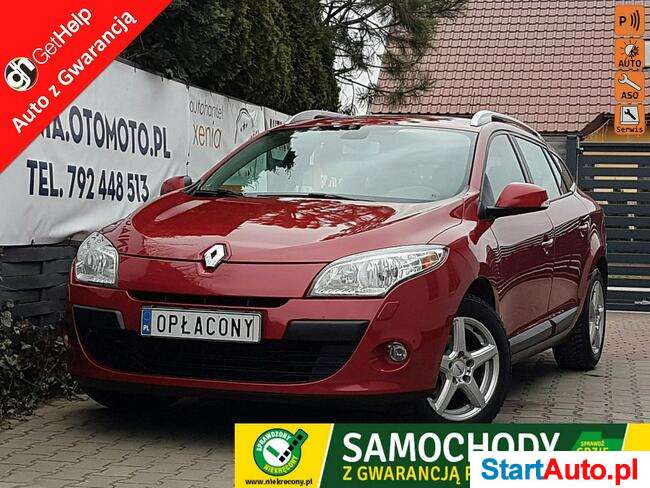 Renault Megane 1,6,Klimatronic,Parktronic,Full Serws,Grzane fotele,Tempomat