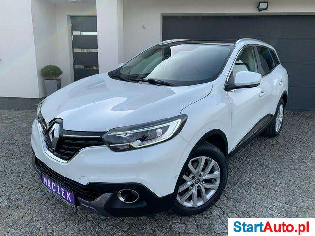 Renault Kadjar INTENS, BIAŁA PERŁA, PANORAMA, AUTOMAT, SUPER STAN!