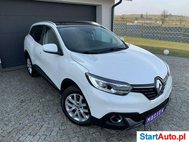 Renault Kadjar INTENS, BIAŁA PERŁA, PANORAMA, AUTOMAT, SUPER STAN!
