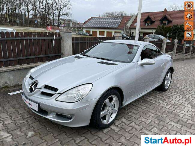 Mercedes SLK 200 cabrio idealny opłacony z Niemiec 163 ps