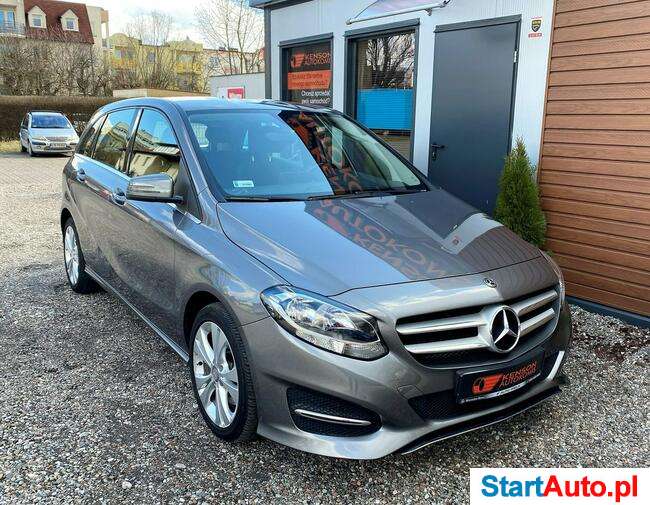 Mercedes B 250 Skórzana tapicerka, Podgrzewane fotele, Tempomat, 4MATIC, Automat