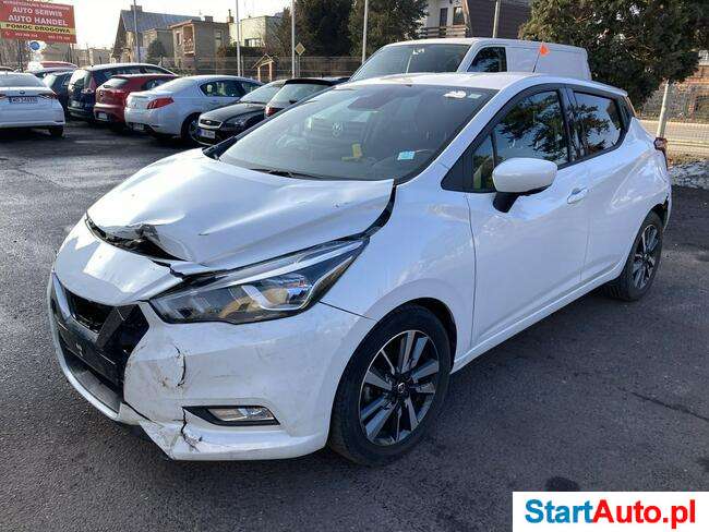 Nissan Micra 1,6-90KM Bogata wersja Kamery Navi 2018