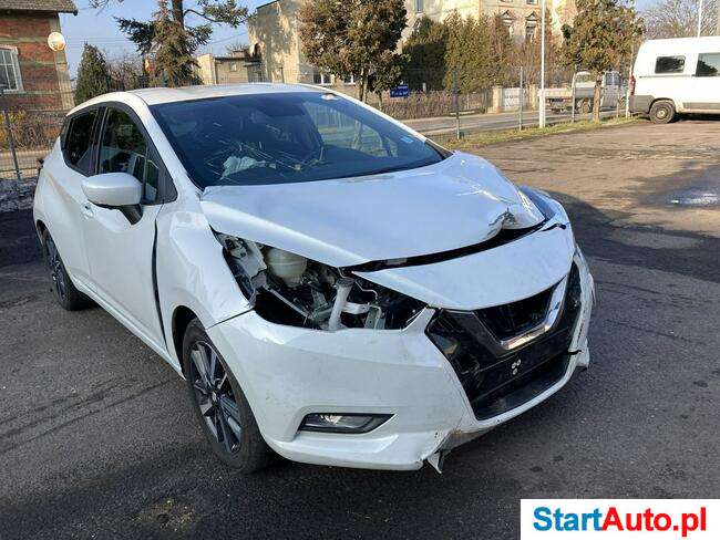 Nissan Micra 1,6-90KM Bogata wersja Kamery Navi 2018