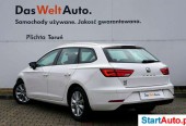 Seat Leon 1,6 TDI CR 115KM STYLE Kombi LED Tempomat Pod.Fotele ALU NAVI FV23%