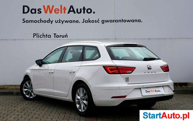 Seat Leon 1,6 TDI CR 115KM STYLE Kombi LED Tempomat Pod.Fotele ALU NAVI FV23%