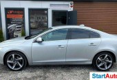 Volvo S60 RDESIGN, Skóra plus alcantara, Nawigacja, Czujniki P, Pełny serwis ASO